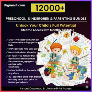 12000+ Kids Activity - Worksheet Bundle