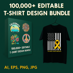 100,000+ T-Shirt Designs Bundle