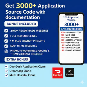 3000+ App Source Codes