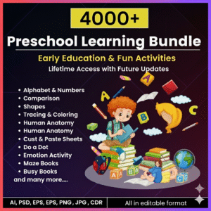 4000+ Kids Learning Bundle