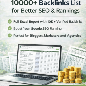 Get Excel Bundle for Backlinks